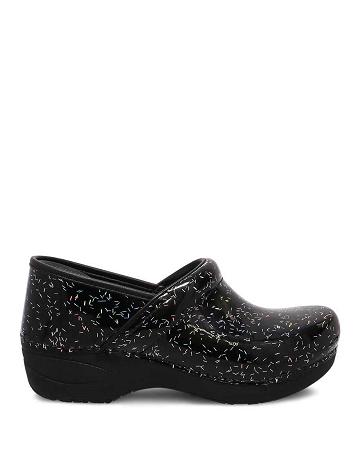 Wide Shoes Dansko XP 2.0 Flecks Vernis Femme Noir | FR 417KOR
